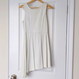 Monteau white sleeveless dress SMALL